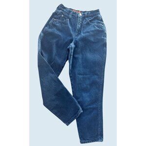 Vintage BONJOUR Hi Rise Dark Wash Mom Jeans 80s / 90s Size 24